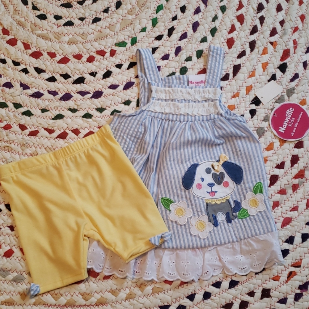 Toddler short set
